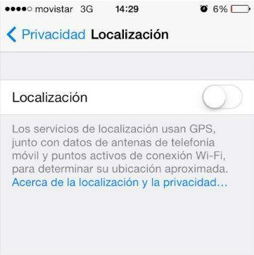 Cómo configurar la privacidad en el nuevo sistema operativo iOS 7
